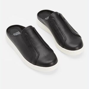 Eileen Fisher News Washed Leather Sneaker